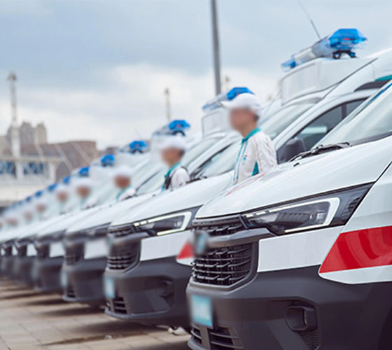 丹东服务车队展示